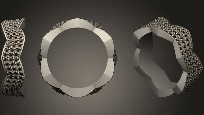 Ювелирные перстни и кольца (Обручальное кольцо27, JVLRP_0913) 3D модель для ЧПУ станка